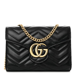 Gucci Calfskin Matelasse Gg Marmont