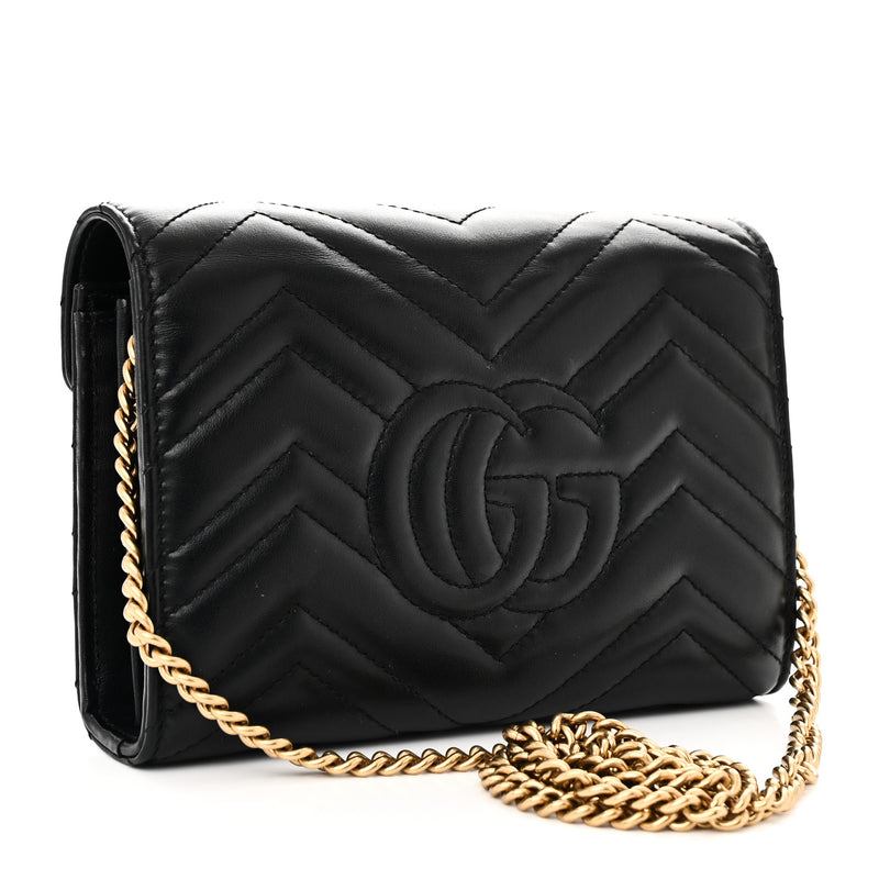 Gucci Calfskin Matelasse Gg Marmont