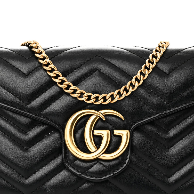Gucci Calfskin Matelasse Gg Marmont