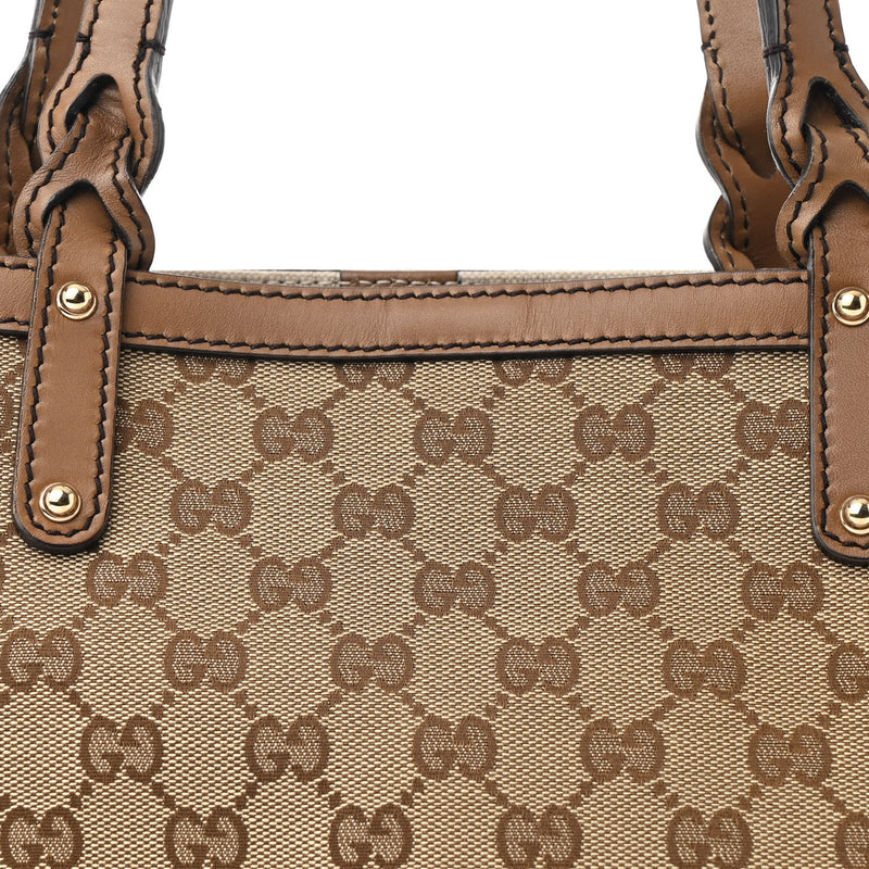 Gucci Small Craft Tote Light Brown