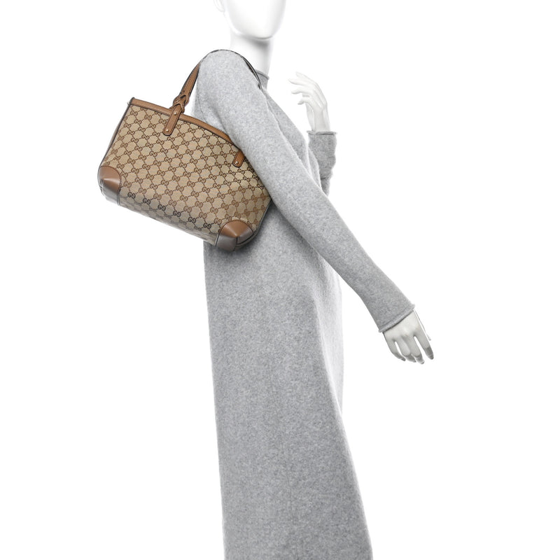 Gucci Small Craft Tote Light Brown