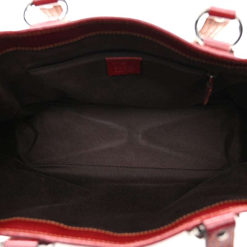 Gucci Medium Tote Red