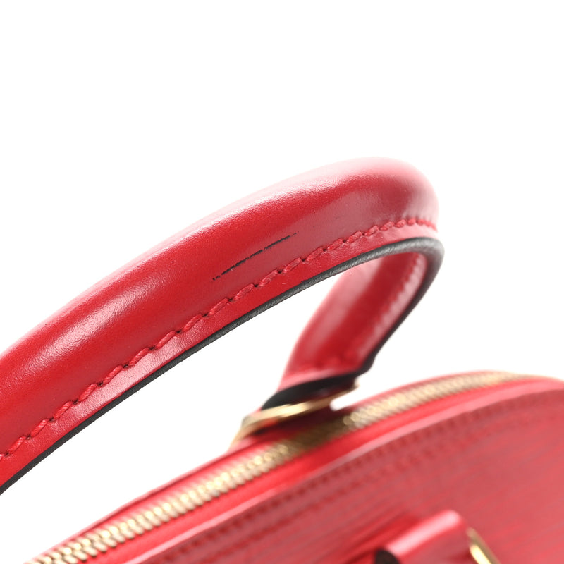 Louis Vuitton Epi Alma Pm Castillan Red
