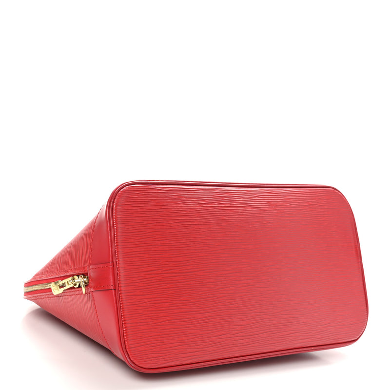 Louis Vuitton Epi Alma Pm Castillan Red