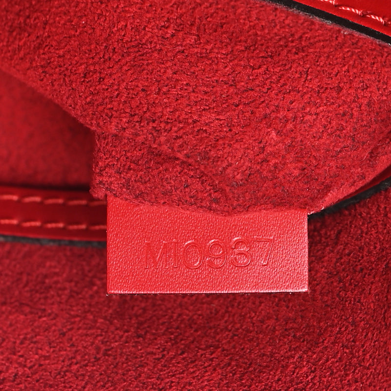 Louis Vuitton Epi Alma Pm Castillan Red