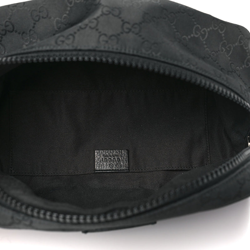Gucci Nylon Fanny Pack Belt Bag Black