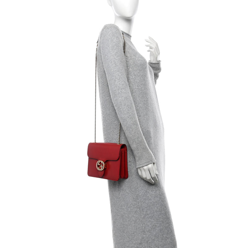 Gucci Dollar Calfskin Small Interlocking