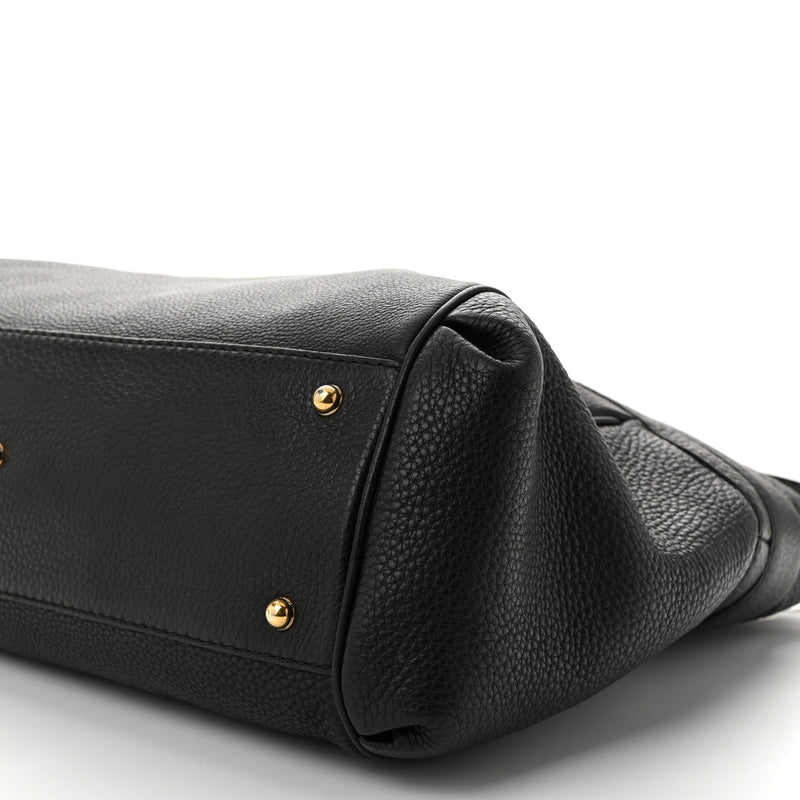 Gucci Pebbled Calfskin Ride Medium Top