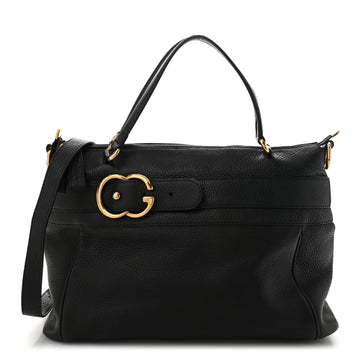 Gucci Pebbled Calfskin Ride Medium Top