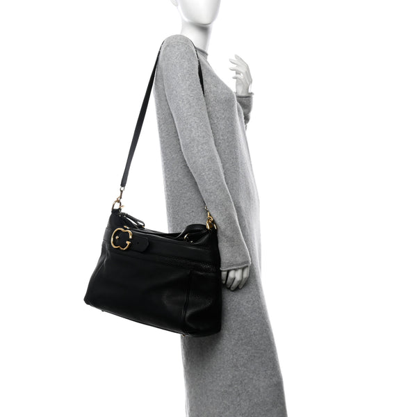 Gucci Pebbled Calfskin Ride Medium Top