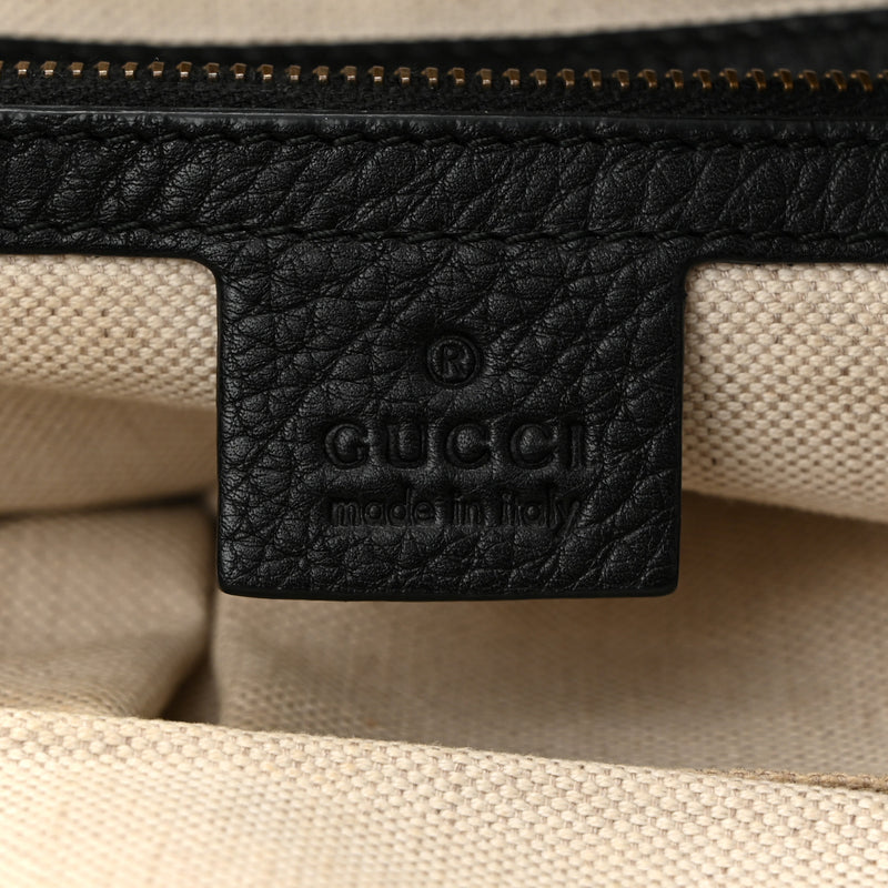 Gucci Pebbled Calfskin Ride Medium Top