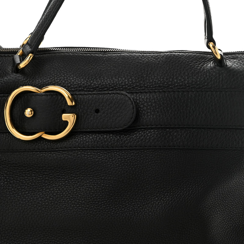 Gucci Pebbled Calfskin Ride Medium Top