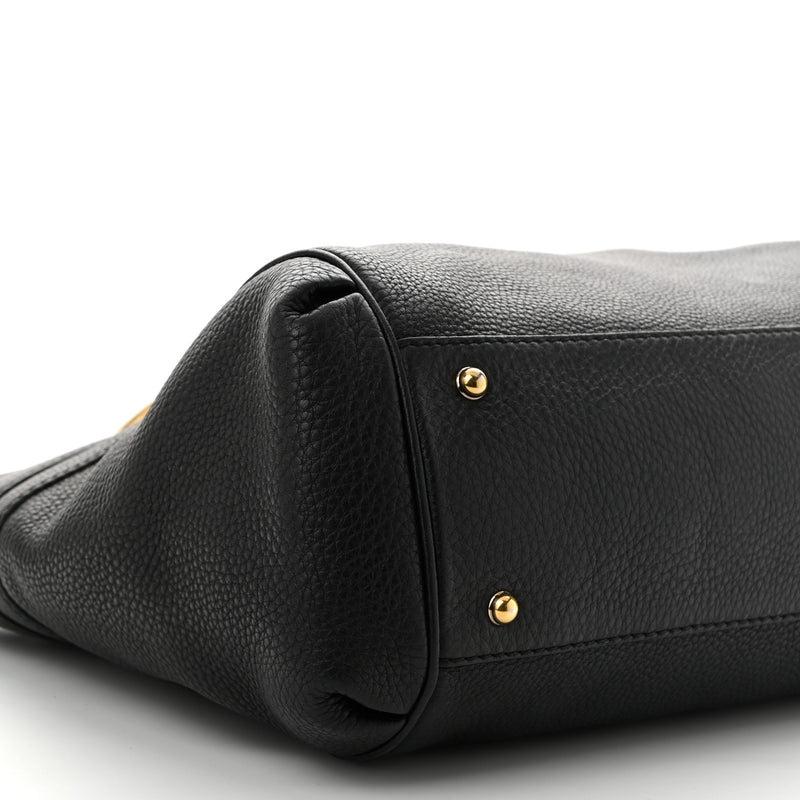 Gucci Pebbled Calfskin Ride Medium Top