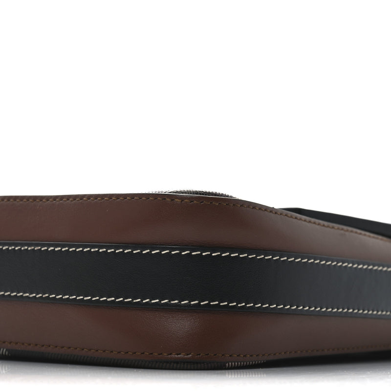 Burberry E-Canvas Check Calfskin