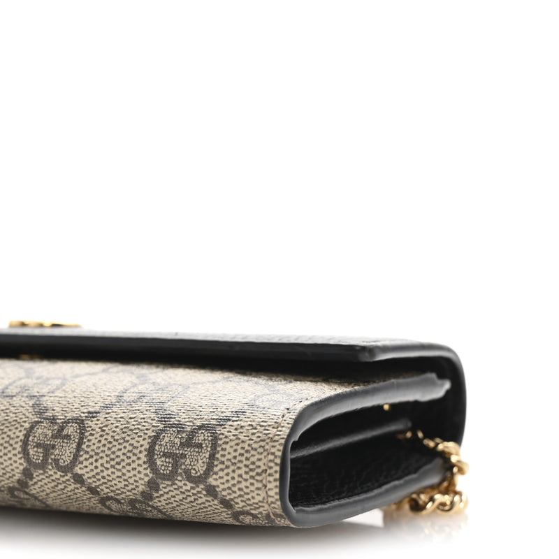 Gucci Dollar Calfskin Gg Supreme Petite