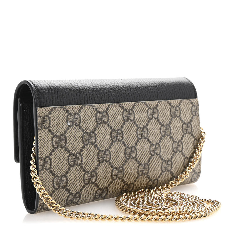Gucci Dollar Calfskin Gg Supreme Petite