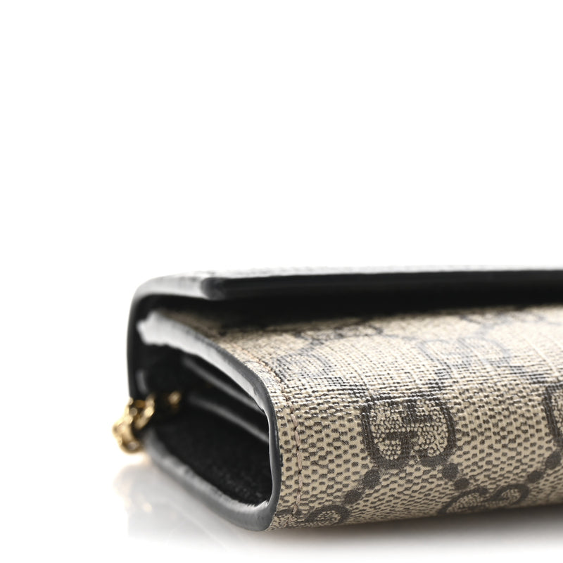 Gucci Dollar Calfskin Gg Supreme Petite