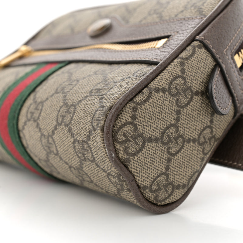 Gucci Gg Supreme Web Small Ophidia Belt