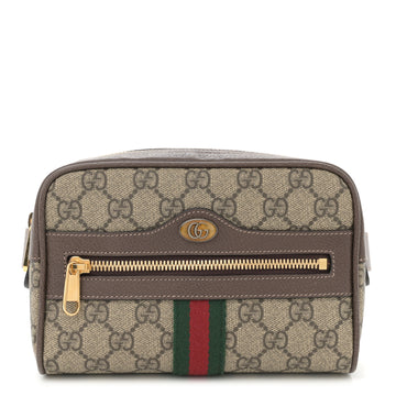 Gucci Gg Supreme Web Small Ophidia Belt