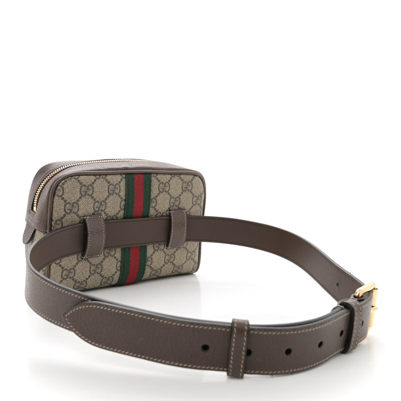 Gucci Gg Supreme Web Small Ophidia Belt