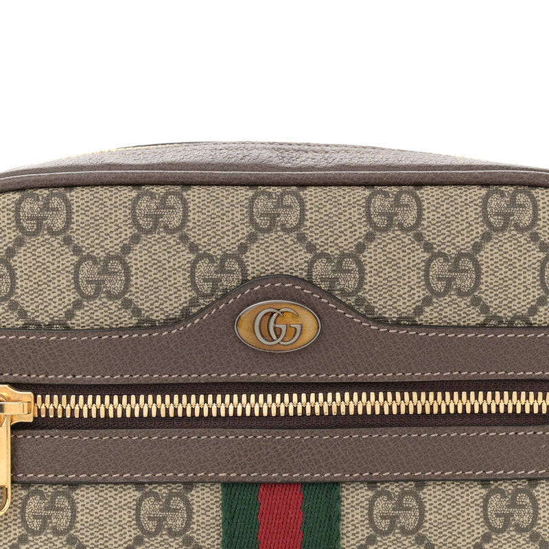 Gucci Gg Supreme Web Small Ophidia Belt
