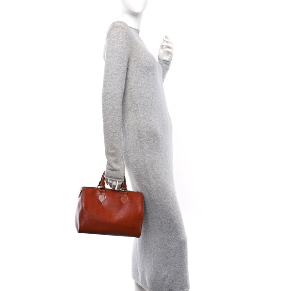 Louis Vuitton Epi Speedy 25 Kenyan Fawn