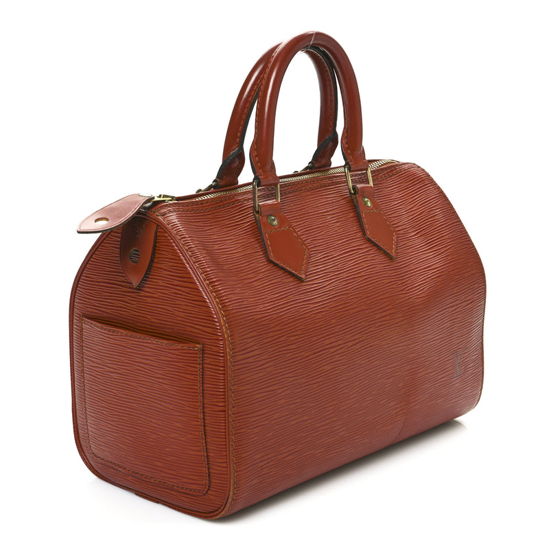 Louis Vuitton Epi Speedy 25 Kenyan Fawn