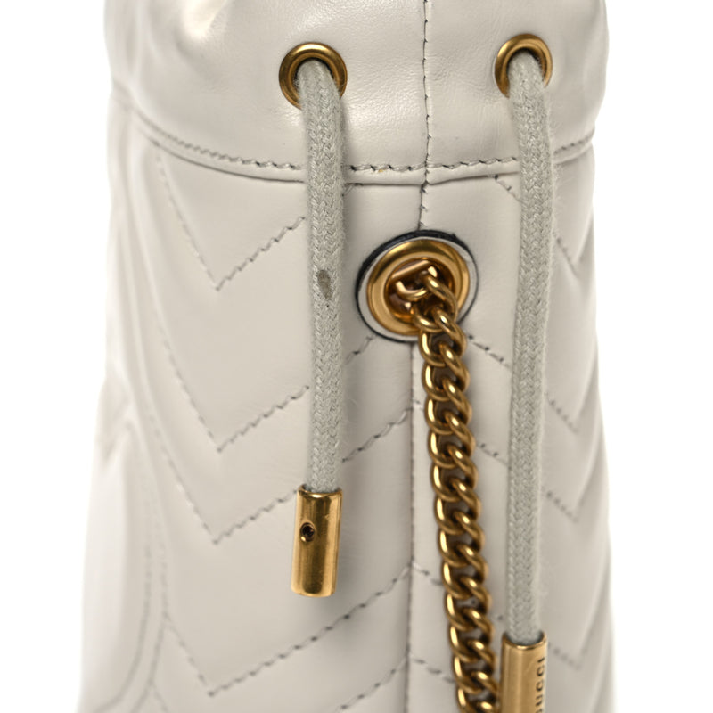 Gucci Calfskin Matelasse Mini Gg Marmont