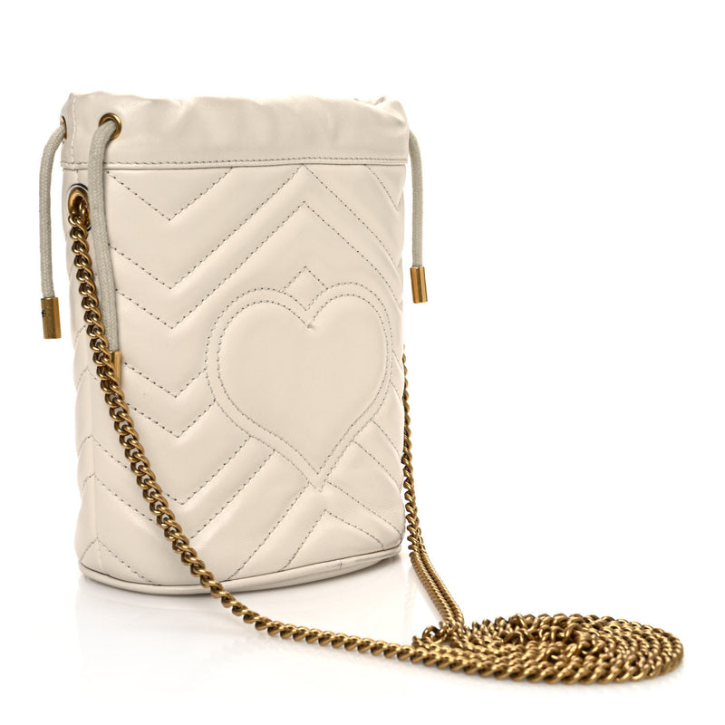 Gucci Calfskin Matelasse Mini Gg Marmont