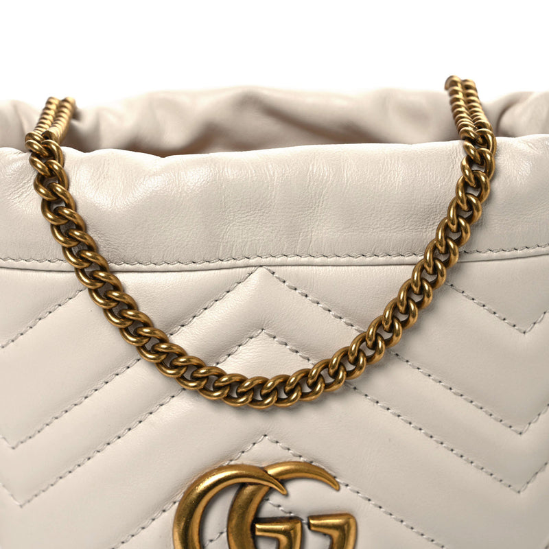 Gucci Calfskin Matelasse Mini Gg Marmont