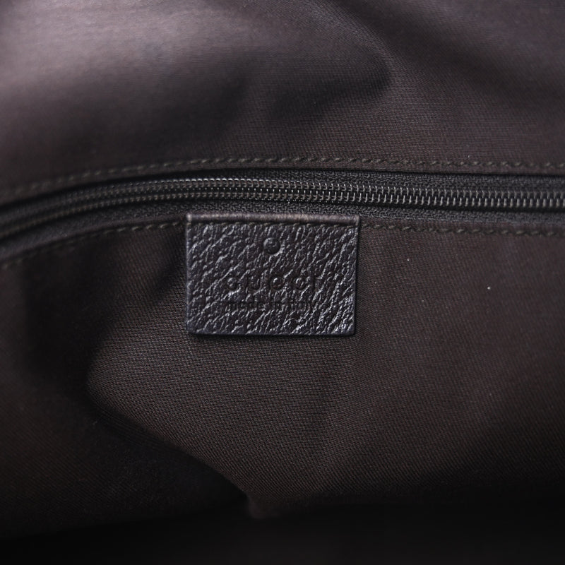 Gucci Medium Abbey Tote Dark Brown