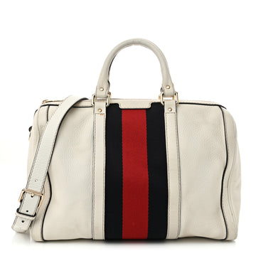 Gucci Calfskin Vintage Web Medium Boston