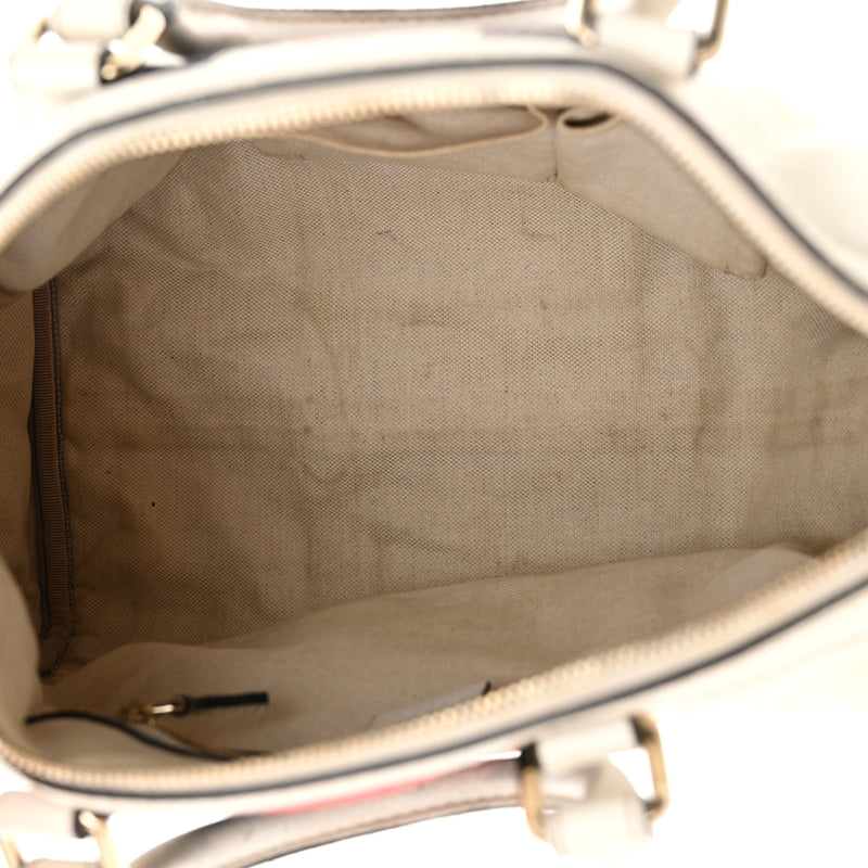 Gucci Calfskin Vintage Web Medium Boston