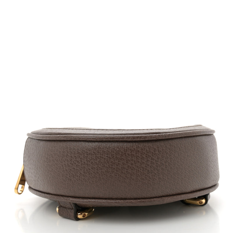 Gucci Gg Supreme Web Mini Ophidia Round