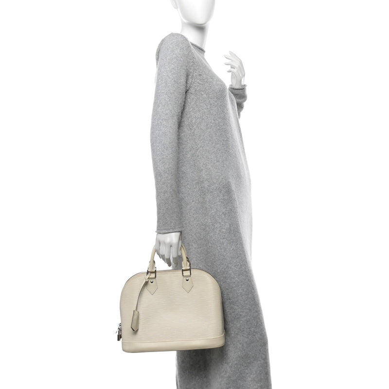 Louis Vuitton Epi Alma Mm Ivory