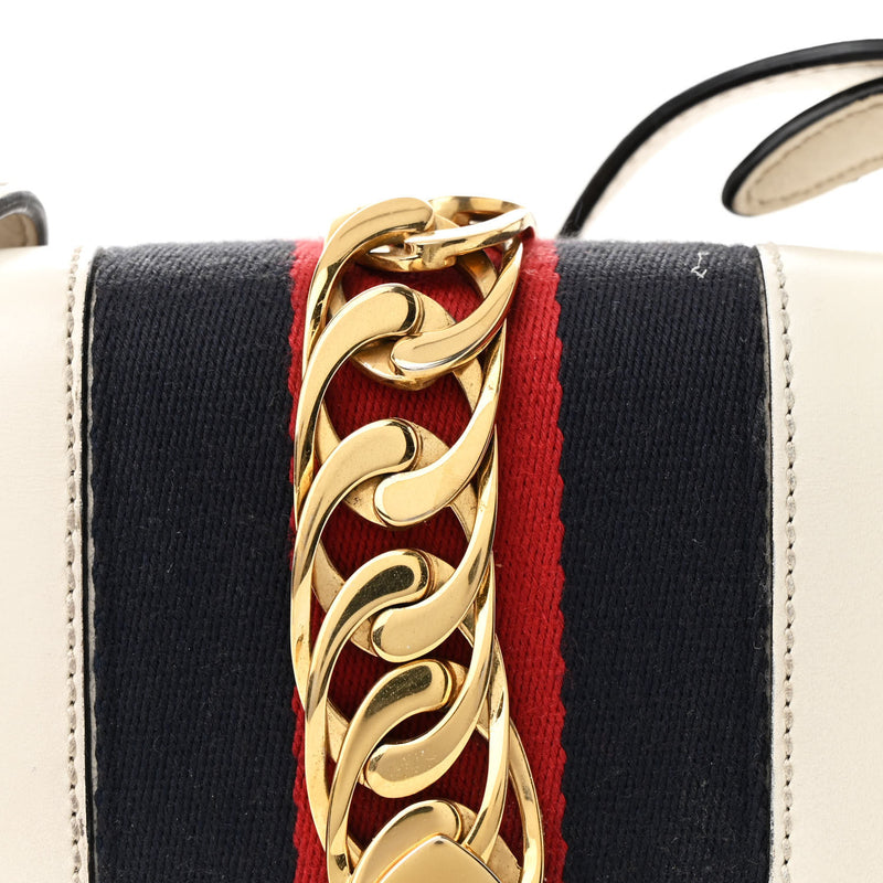 Gucci Calfskin Small Sylvie Shoulder Bag