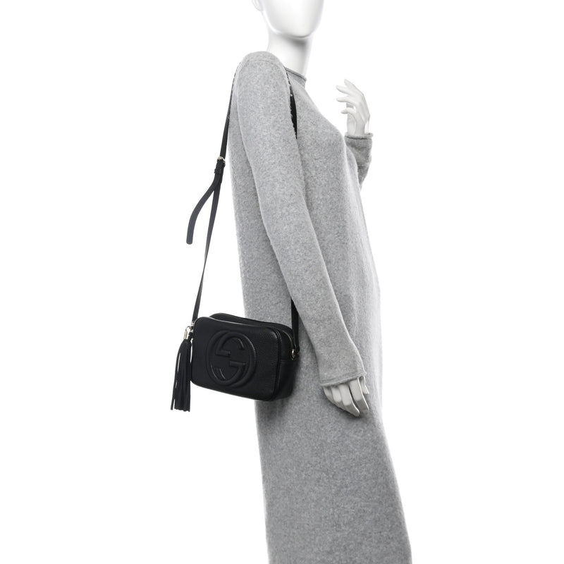 Gucci Pebbled Calfskin Small Soho Disco
