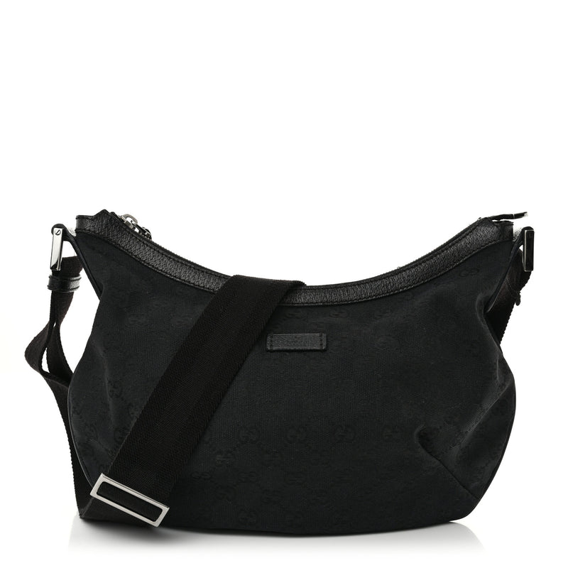 Gucci Medium Half Moon Hobo Black