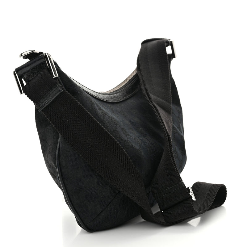 Gucci Medium Half Moon Hobo Black