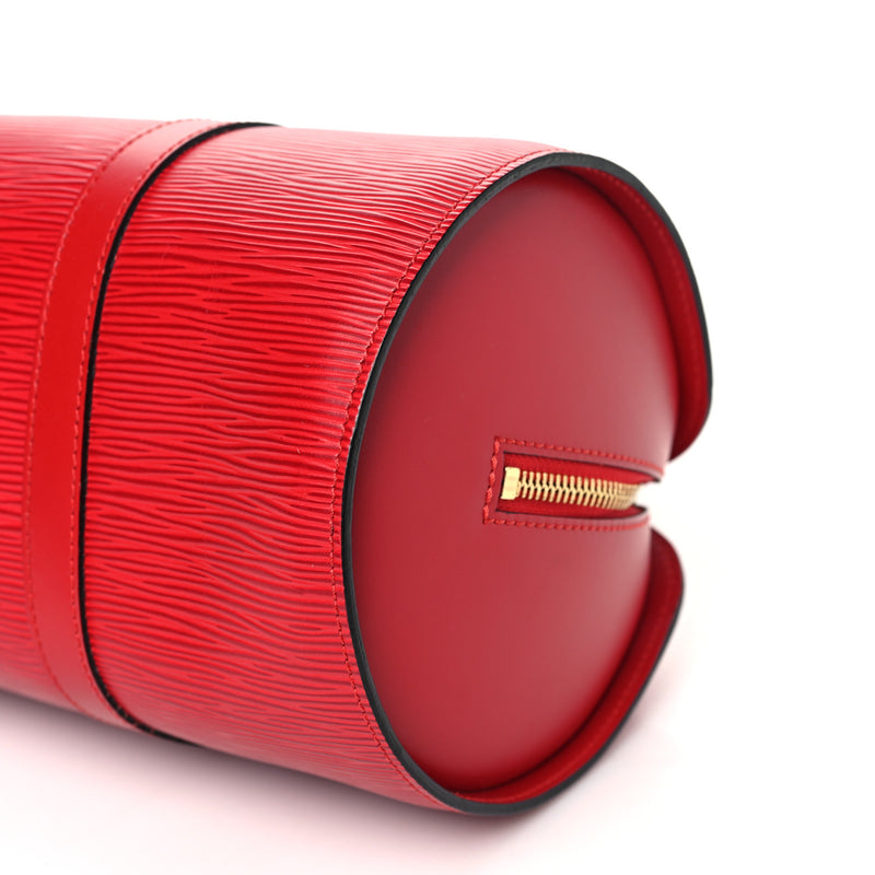 Louis Vuitton Epi Soufflot Castillan Red