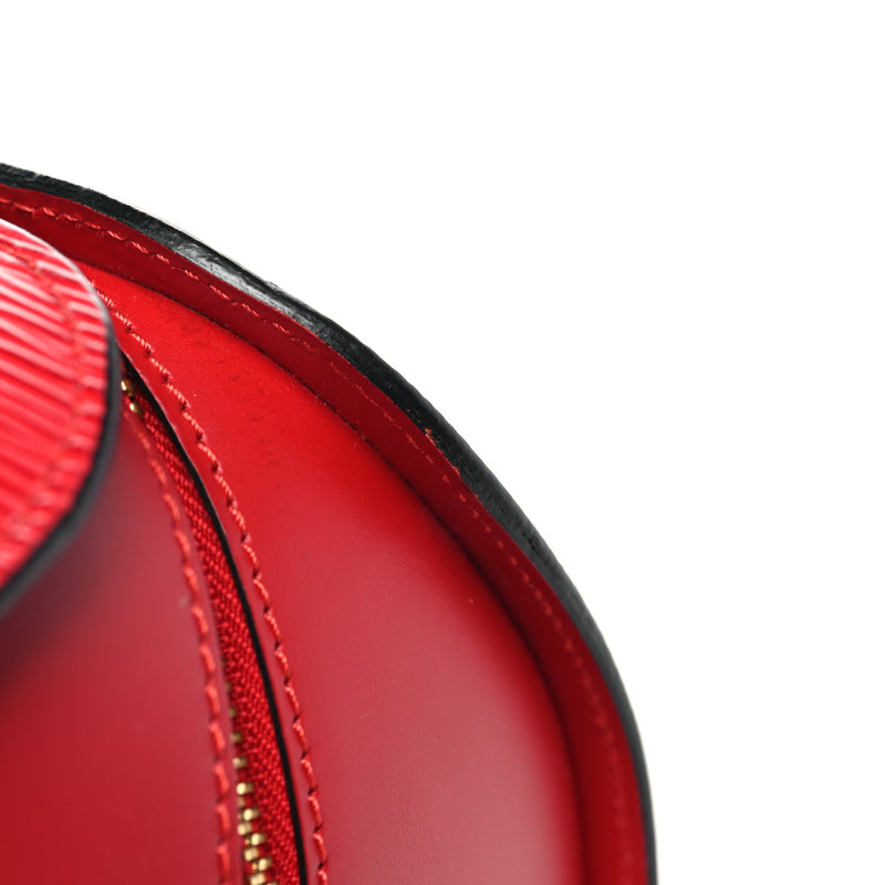 Louis Vuitton Epi Soufflot Castillan Red