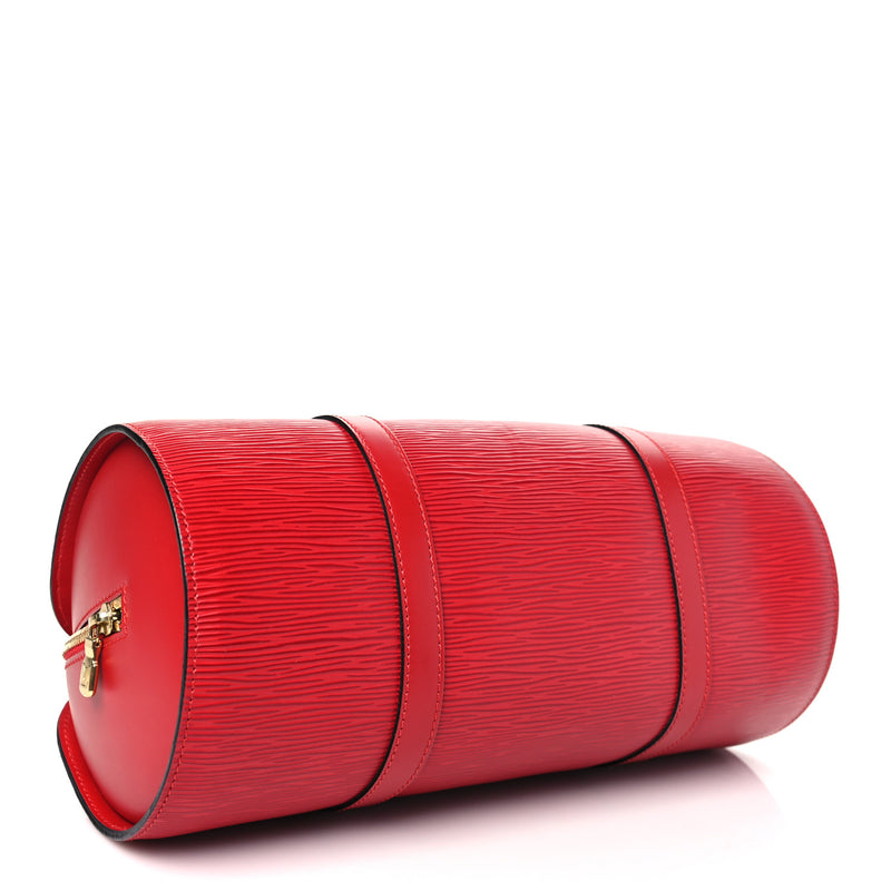 Louis Vuitton Epi Soufflot Castillan Red