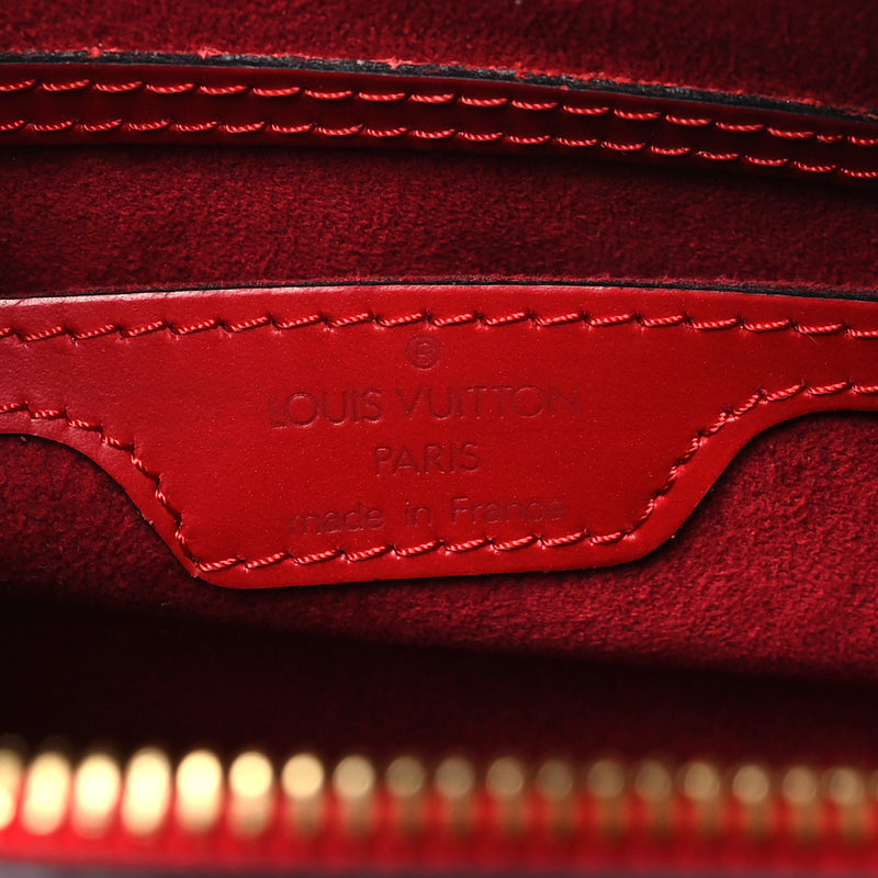 Louis Vuitton Epi Soufflot Castillan Red