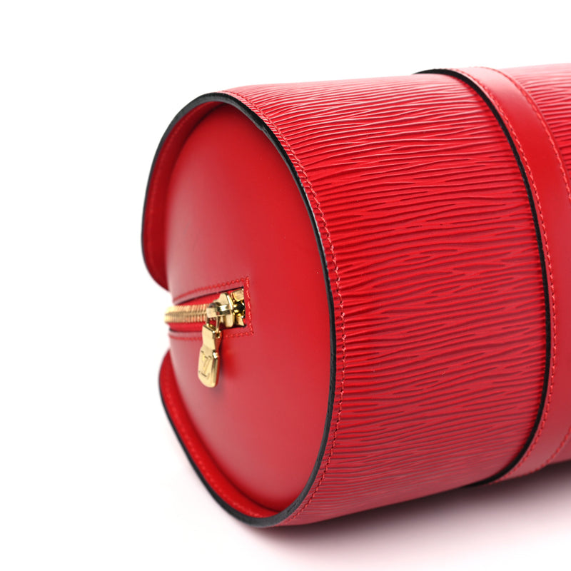 Louis Vuitton Epi Soufflot Castillan Red