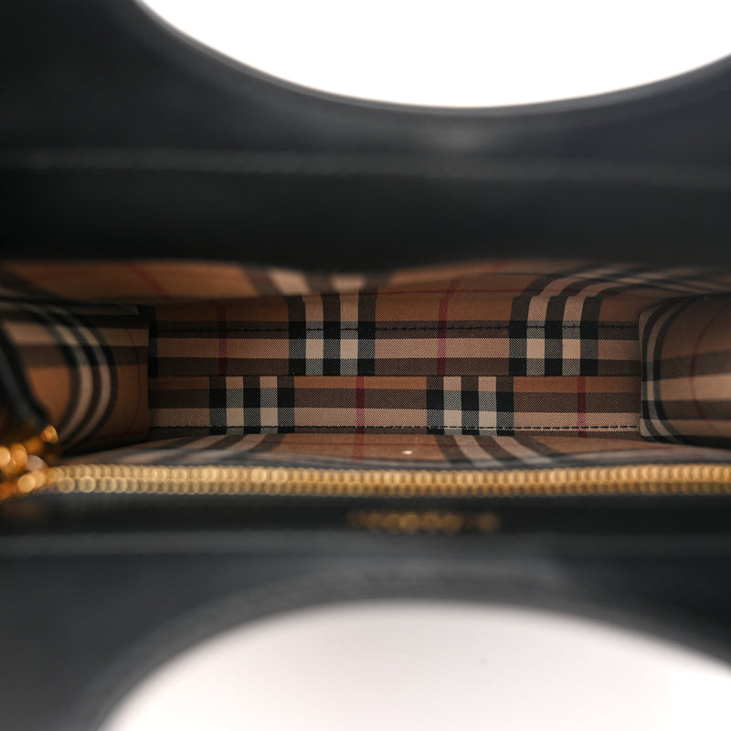 Burberry Smooth Calfskin Cashmere Check