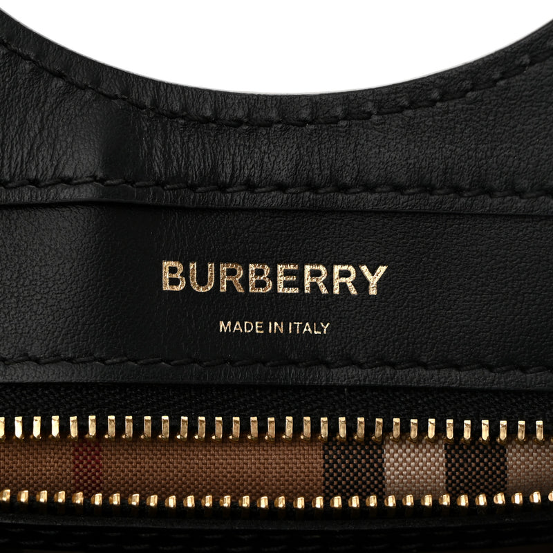 Burberry Smooth Calfskin Cashmere Check