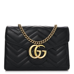 Gucci Calfskin Matelasse Gg Marmont