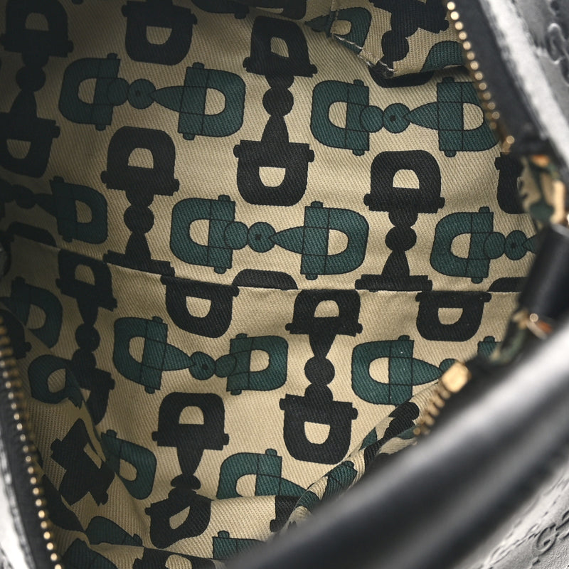 Gucci Guccissima Medium D Gold Ring Hobo