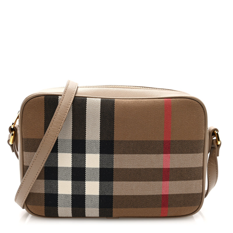 Burberry Calfskin House Check Medium
