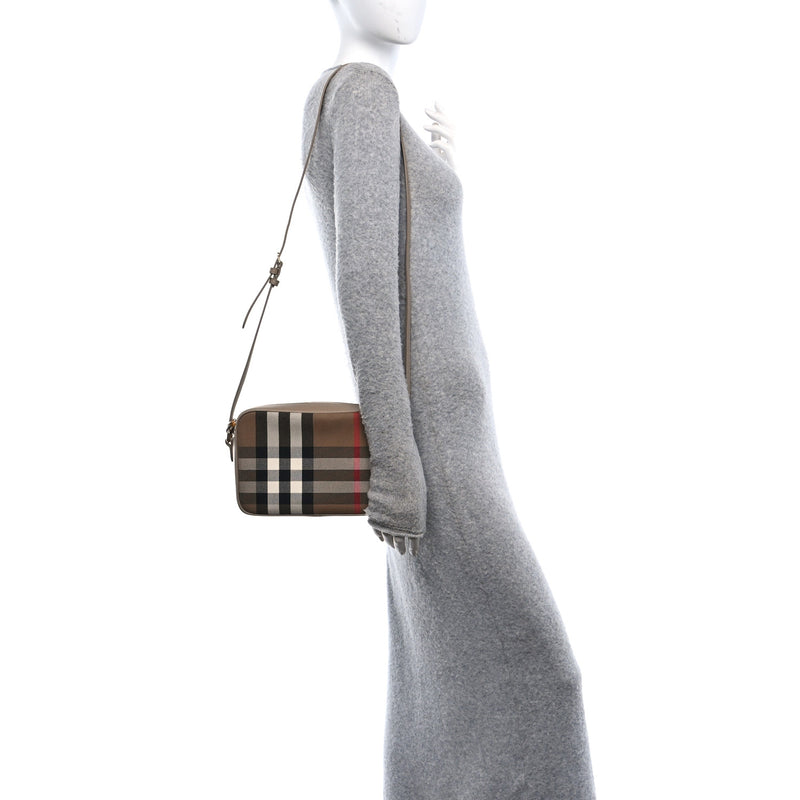 Burberry Calfskin House Check Medium